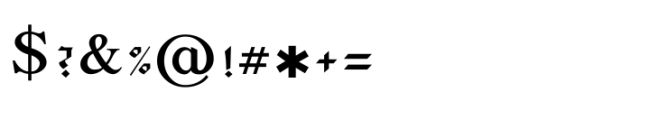 Shree Telugu 1638 Regular Font OTHER CHARS