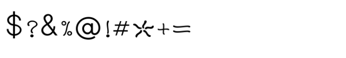 Shree Telugu 1654 Regular Font OTHER CHARS
