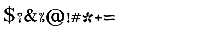 Shree Telugu 1656 Regular Font OTHER CHARS