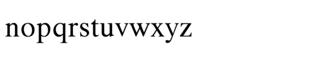 Shree Telugu 1662 Regular Font LOWERCASE