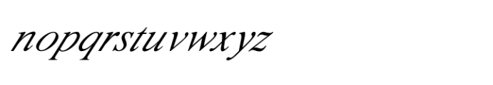 Shree Telugu 1678 Italic Font LOWERCASE
