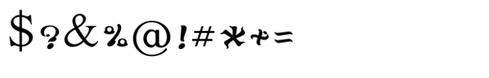 Shree Telugu 1691 Regular Font OTHER CHARS