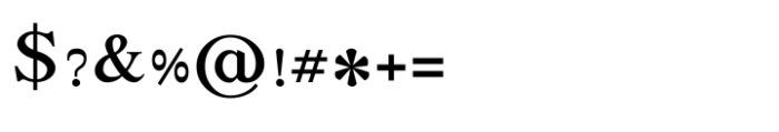 Shree Telugu 1698 Regular Font OTHER CHARS