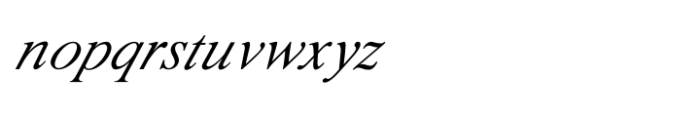 Shree Telugu 2620 Italic Font LOWERCASE