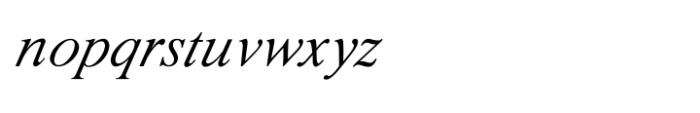 Shree Telugu 2624 Italic Font LOWERCASE