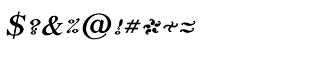 Shree Telugu 2668 Italic Font OTHER CHARS