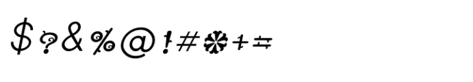 Shree Telugu 4754 Italic Font OTHER CHARS