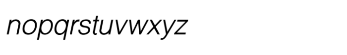 Shree Telugu 4772 Light Italic Font LOWERCASE