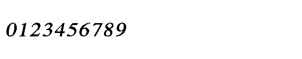 Shree Telugu 4788 Bold Italic Font OTHER CHARS