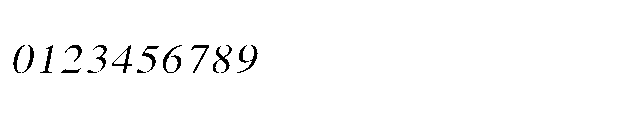 Shree Telugu 4788 Italic Font OTHER CHARS