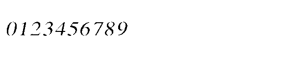 Shree Telugu 5500 Italic Font OTHER CHARS