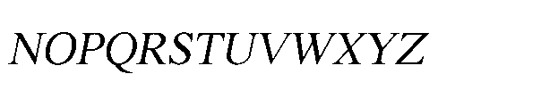 Shree Telugu 5500 Medium Ital Font UPPERCASE