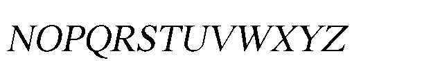 Shree Telugu 5511 Medium Italic Font UPPERCASE