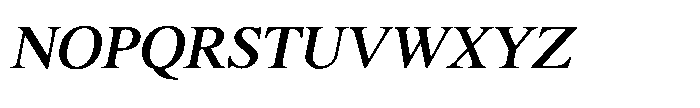 Shree Telugu 5526 Bold Italic Font UPPERCASE