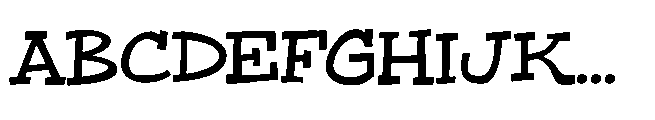 Shrimp Toast Font UPPERCASE