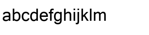 Shruti Regular Font LOWERCASE