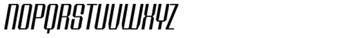 Shtozer 300 Expanded Oblique Font UPPERCASE