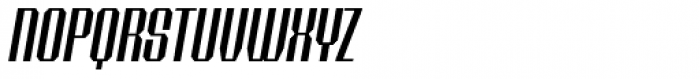 Shtozer 400 Normal Oblique Font UPPERCASE