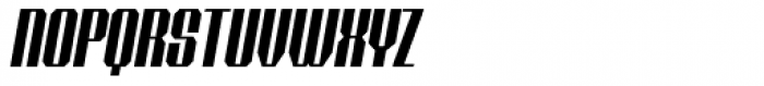 Shtozer 500 Condensed Oblique Font UPPERCASE
