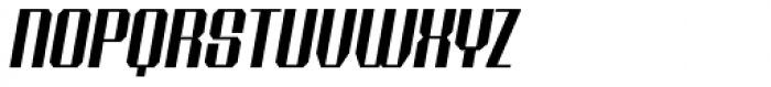 Shtozer 500 Expanded Oblique Font UPPERCASE