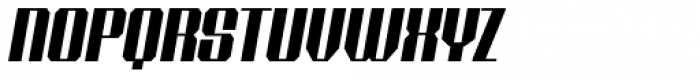 Shtozer 600 Normal Oblique Font UPPERCASE