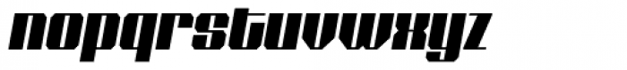 Shtozer 700 Condensed Oblique Font LOWERCASE