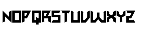 Shymo Font LOWERCASE