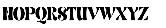 Shyne Roska Regular Font UPPERCASE