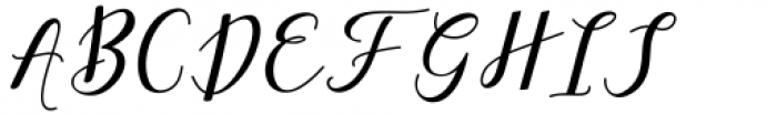 Shynta Regular Font UPPERCASE