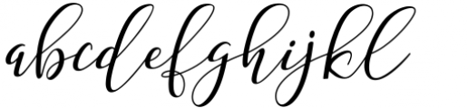 Shynta Regular Font LOWERCASE