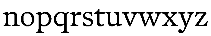 ShandyOmni Book Font LOWERCASE