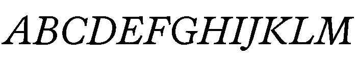 ShandyOmni Italick Font UPPERCASE