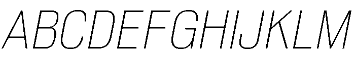 Shapiro Class 13 Fly Italic Font UPPERCASE