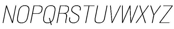 Shapiro Class 13 Fly Italic Font UPPERCASE