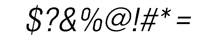 Shapiro Class 23 Super Fly Italic Font OTHER CHARS