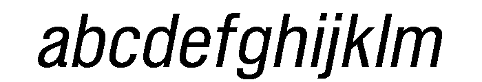 Shapiro Class 33 Bantam Italic FONT