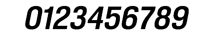 Shapiro Class 63 Light Heavy Italic Font OTHER CHARS