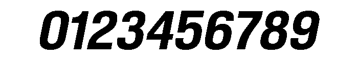 Shapiro Class 73 Heavy Italic Font OTHER CHARS