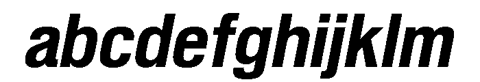 Shapiro Class 73 Heavy Italic FONT