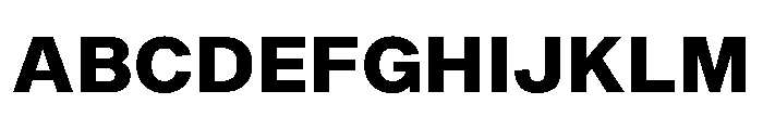 Shapiro Extra Bold Font UPPERCASE