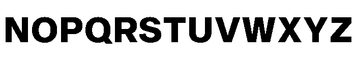 Shapiro Extra Bold Font UPPERCASE
