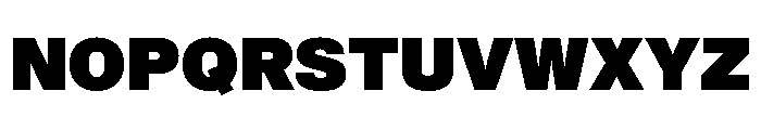 Shapiro Max Black Font UPPERCASE