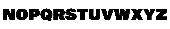 Shapiro Max Ultra Font UPPERCASE