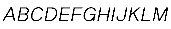 Shapiro Variable Italic Font UPPERCASE