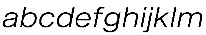 Shapiro Wide Light Italic FONT