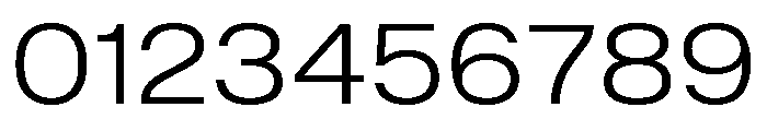Shapiro Wide Light Font OTHER CHARS