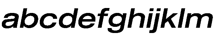 Shapiro Wide Medium Italic FONT