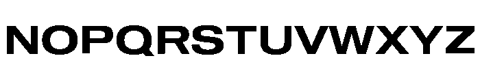 Shapiro Wide Semi Bold Font UPPERCASE