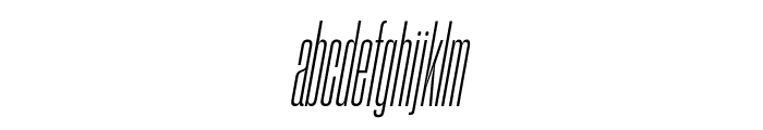 Sharp Grotesk Book Italic 05 Regular Font LOWERCASE