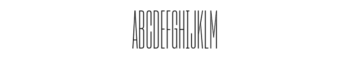 Sharp Grotesk Light 05 Regular Font UPPERCASE